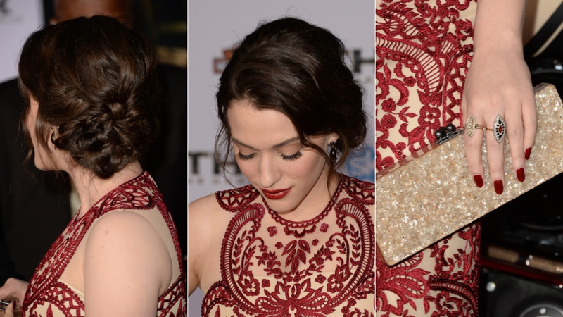 Illustration for article titled Kat Dennings: Red Red Wine You Freakin' Look So Fine